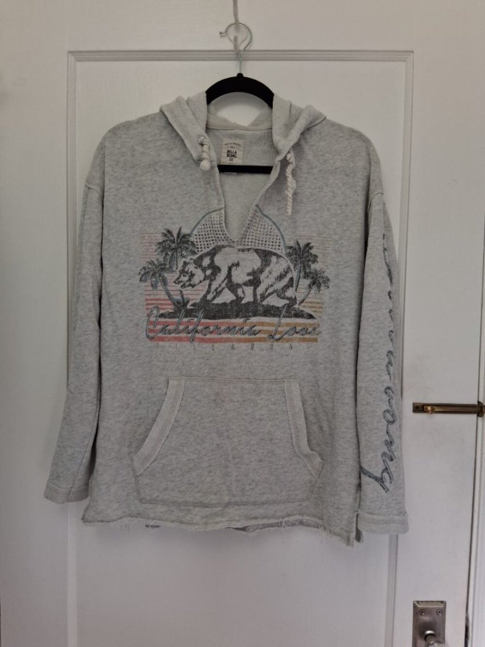 Women's BillaBong California Love with Palm Trees Pullover Hoodie